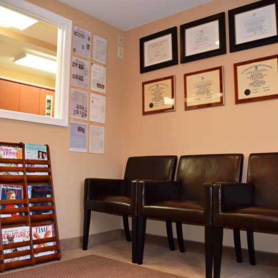 Main Line Dental Implant Center Office Lobby